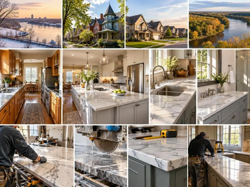Quartzite & Marble Countertops in Fort Wayne, IN